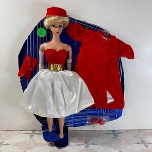 Vintage 90s Mattel 12" Barbie Silken Flame Repro Doll (No Box) #18448 (1998) EUC
